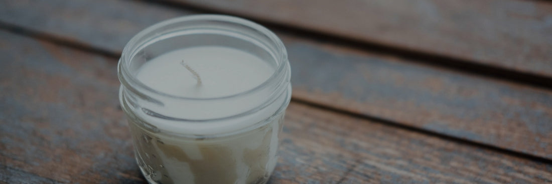 Common issues with soy candles and how to solve them: Tunneling or uneven burn.