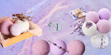 bath bombs with our business logo in the middle