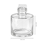 Circular Reed Diffuser BOTTLE - 100ml - Clear