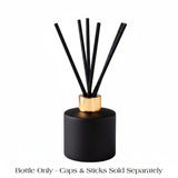 Circular Reed Diffuser BOTTLE - 100ml - Matt Black
