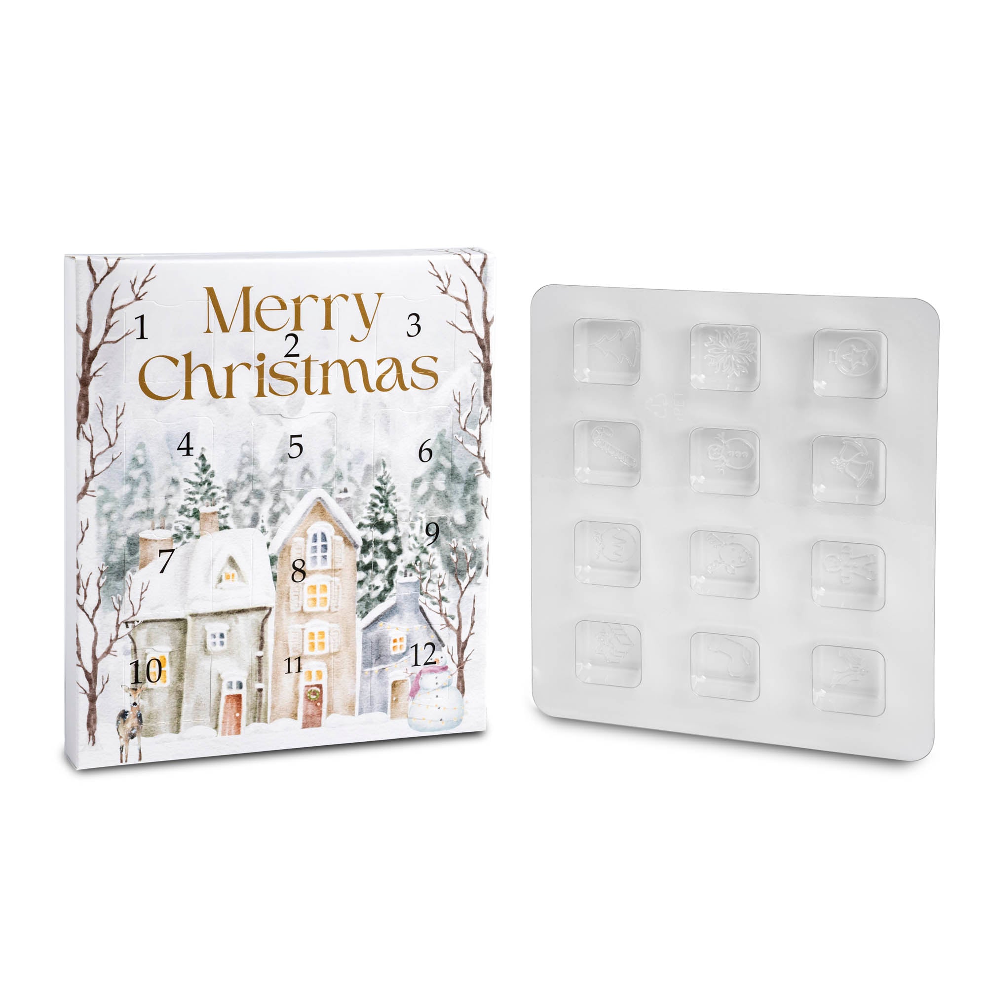 12 day Wax Melt Advent Calendar - Hearthside Hamlet