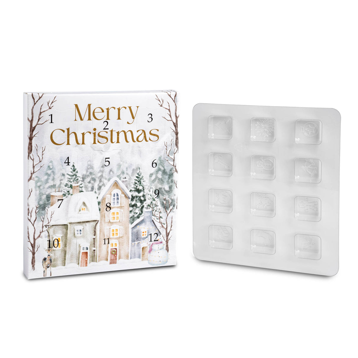 12 day Wax Melt Advent Calendar - Hearthside Hamlet