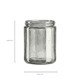 180ml Amber Glass Apothecary Jar - No Lid