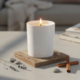 20cl Oxford Candle Jar (MEDIUM) - Gloss White