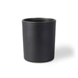 Matt black 20cl Oxford candle vessel on a white background
