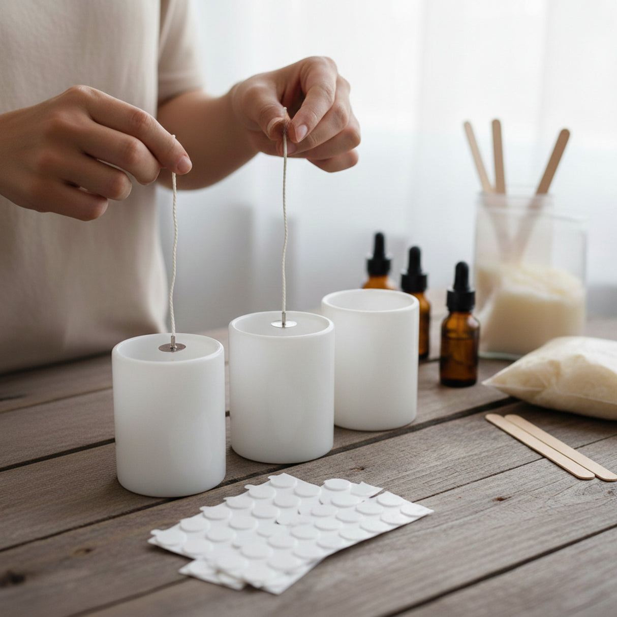 Wick Stickums 20mm Diameter