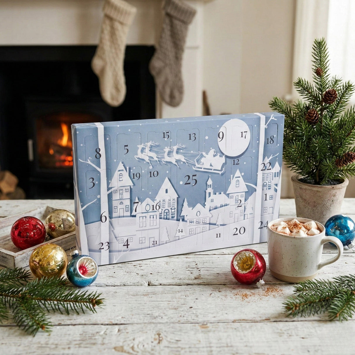 25 day Wax Melt Advent Calendar - Snowy Village