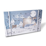 25 day Wax Melt Advent Calendar - Snowy Village Wax Melt Clamshell NI Candle Supplies 