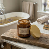 Gold Aluminium Lid — Fits Amber Apothecary Jar — 250ml