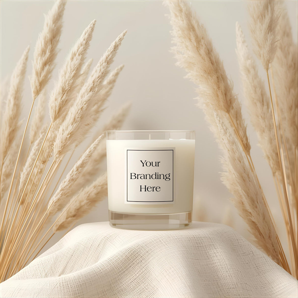 30cl Starter Signature Finished Candle – Clear Glass