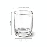 30cl Kimberley Candle Jar (LARGE) - Frosted