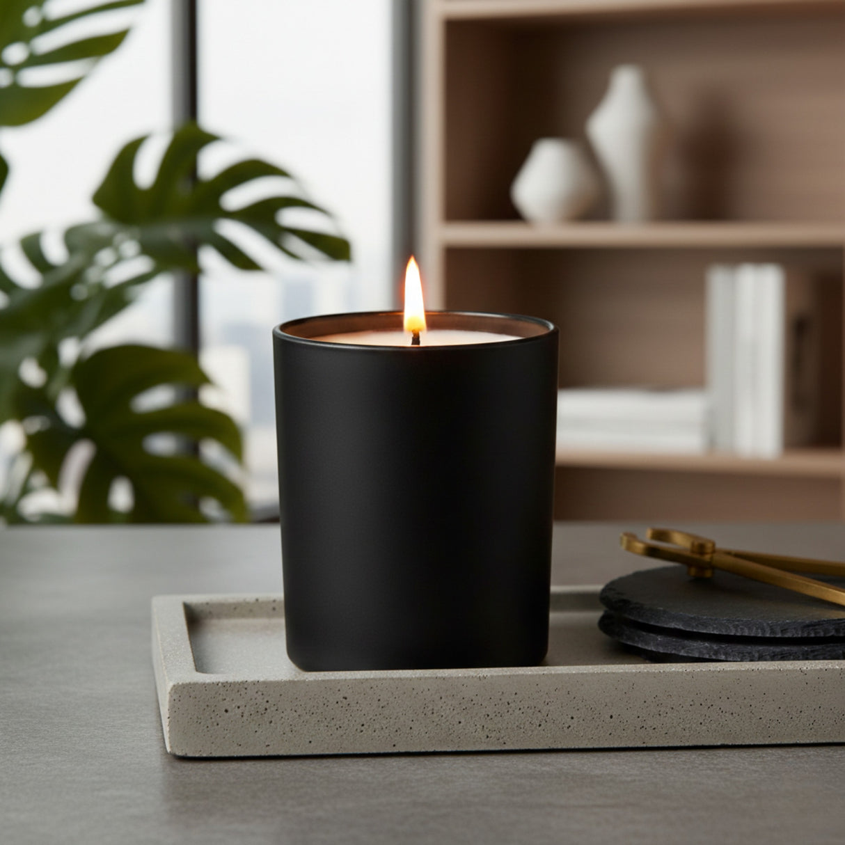 30cl Kimberley Candle Jar (LARGE) - Matt Black