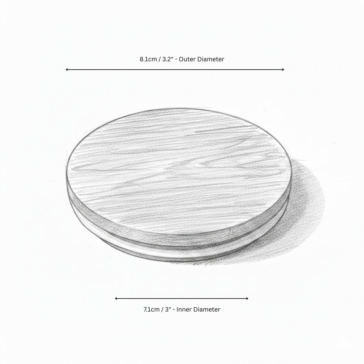 Large Timber Lid for 30cl Kimberley