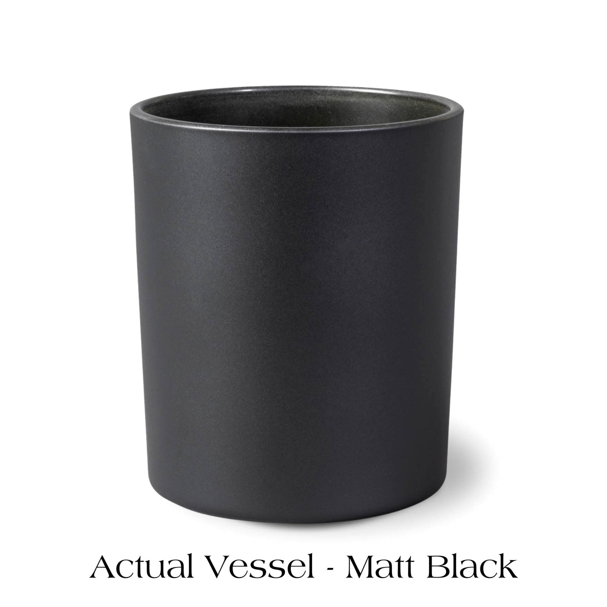 30cl Starter Signature Finished Candle – Matt Black