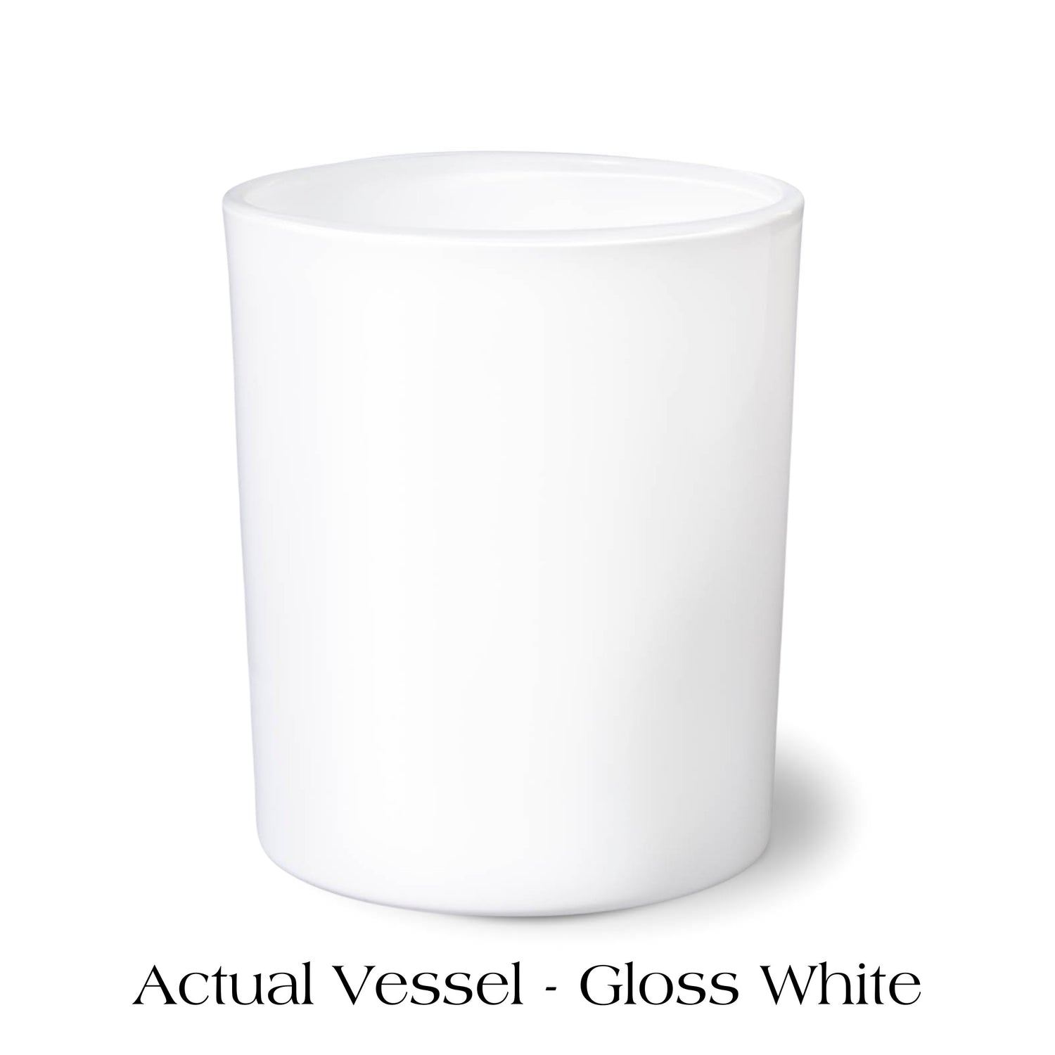 30cl Starter Signature Finished Candle – Gloss White