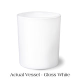 30cl Starter Signature Finished Candle – Gloss White