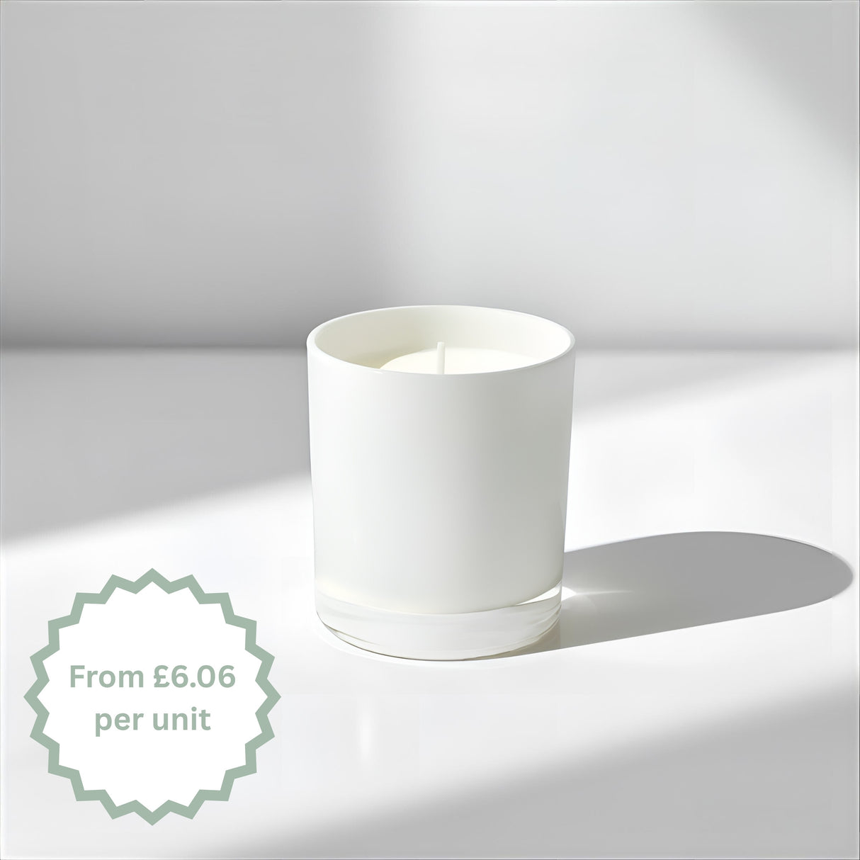 20cl Starter Signature Finished Candle – Gloss White