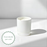 20cl Starter Signature Finished Candle – Gloss White