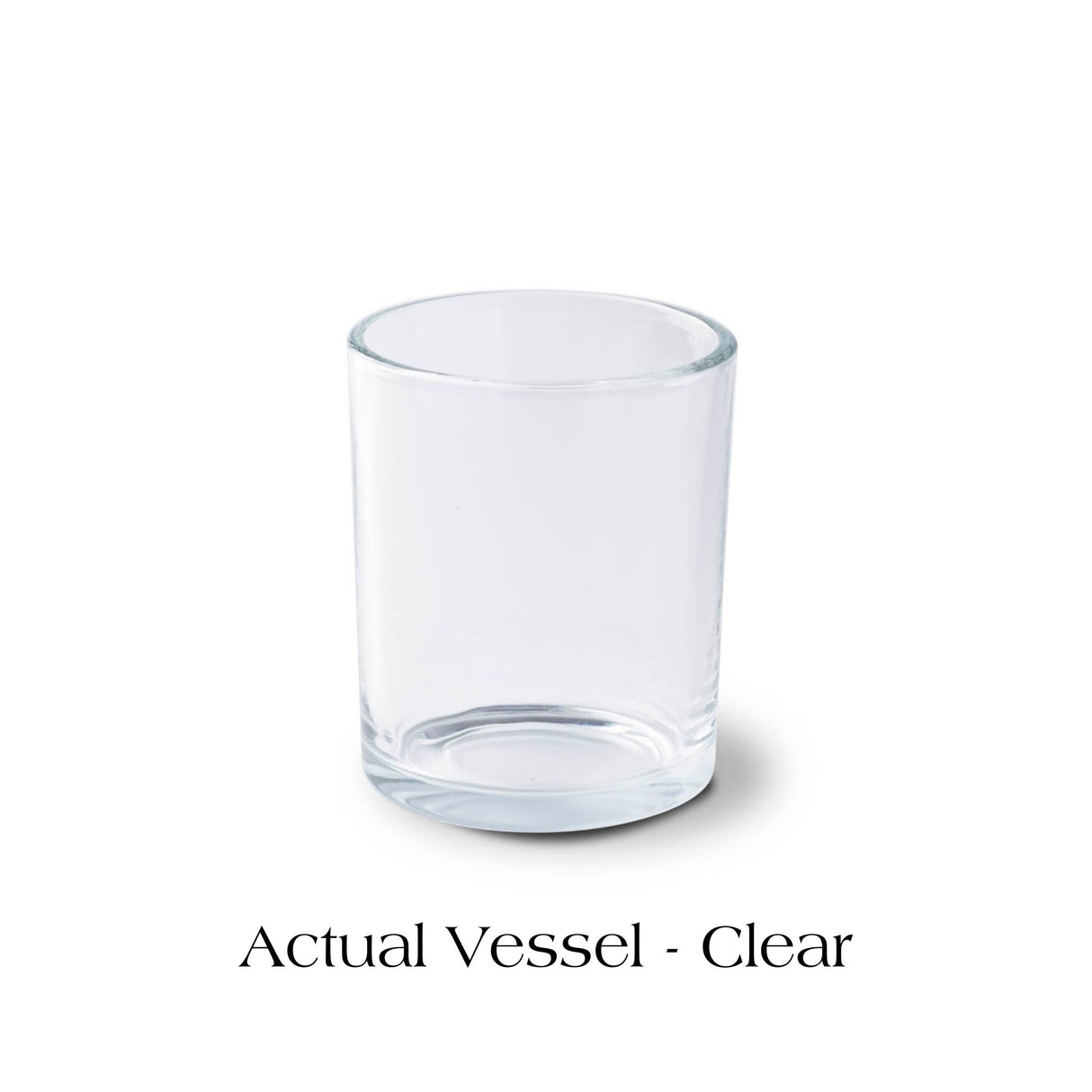 9cl Starter Signature Finished Candle – Clear Glass