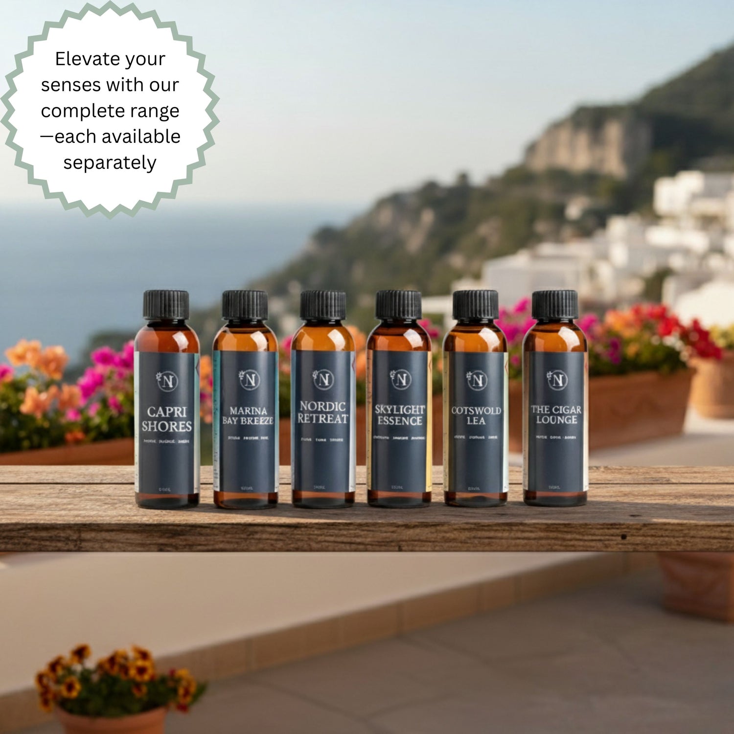 Capri Shores Aroma Diffuser Oil | Coastal, Sunlit Fragrance – NI Candle ...