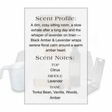 Wax Melt Kit - Black Amber & Lavender
