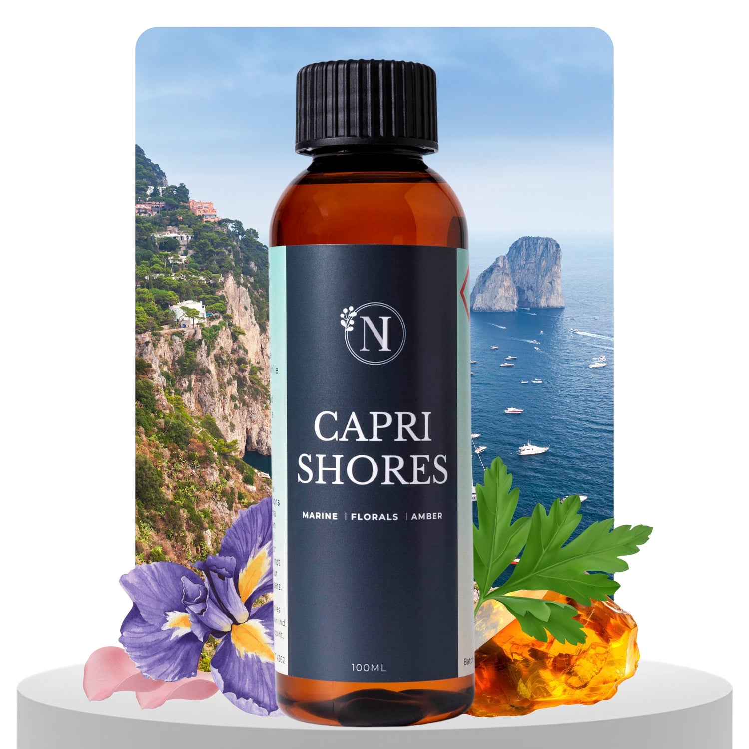 Capri Shores Aroma Diffuser Oil | Coastal, Sunlit Fragrance – NI Candle ...