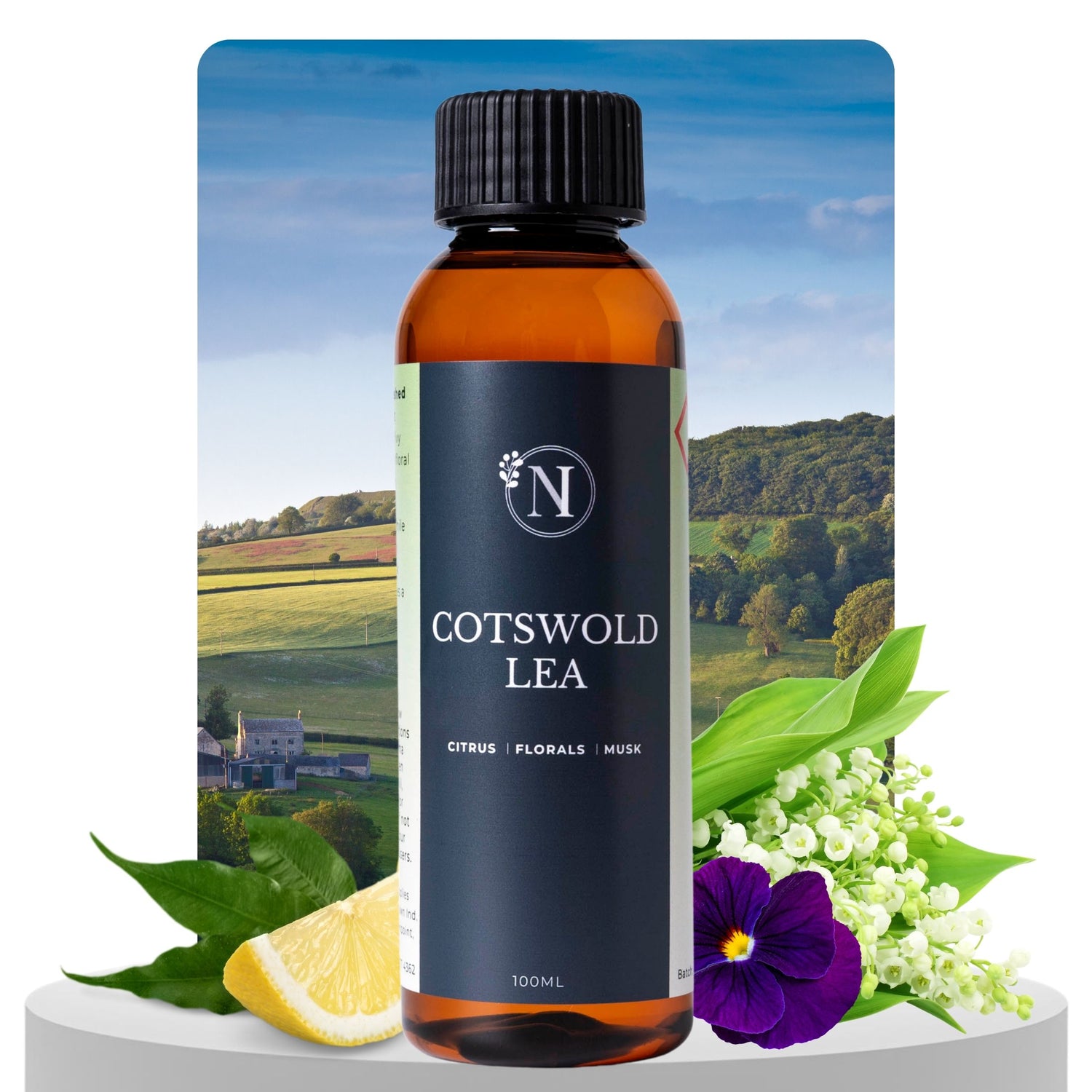 Cotswold Lea Aroma Diffuser Oil | English Meadow Elegance – NI Candle ...