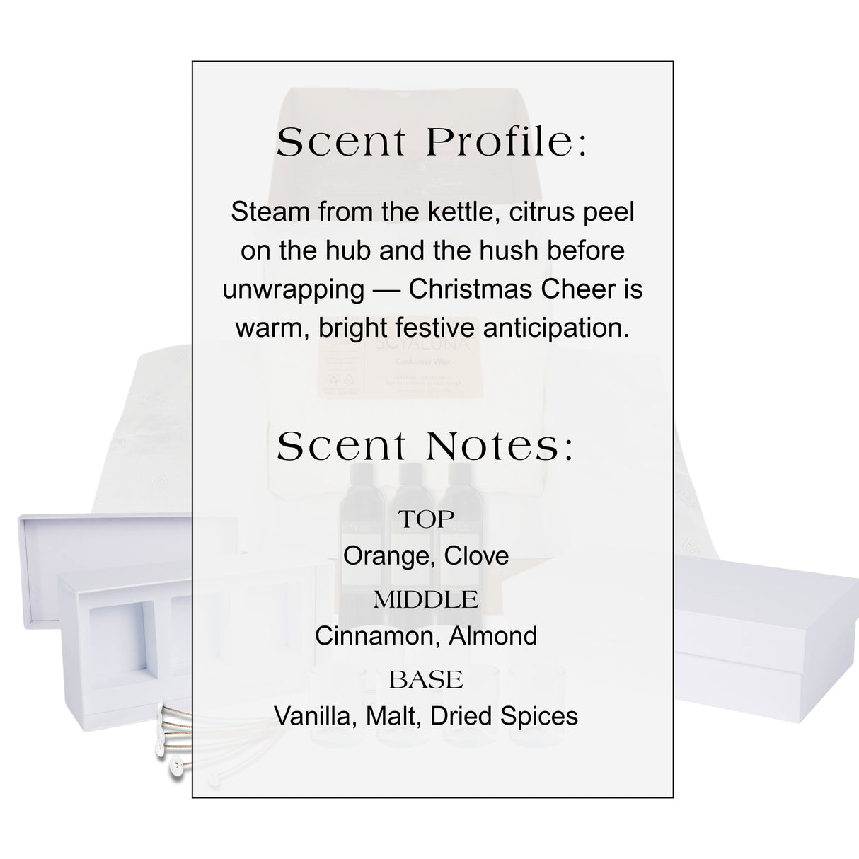 Make-Your-Own Scented Candle Gift Set - Festive Favourites