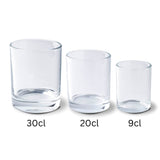 30cl Kimberley Candle Jar (LARGE) - Clear