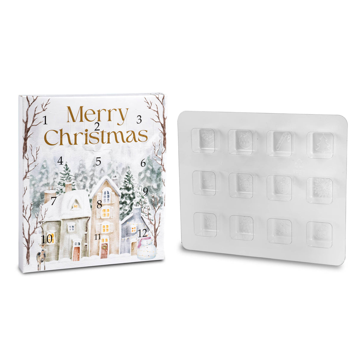 12 day Wax Melt Advent Calendar - Hearthside Hamlet