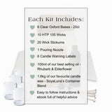 Essentials Candle Making Kit - 20cl Oxford