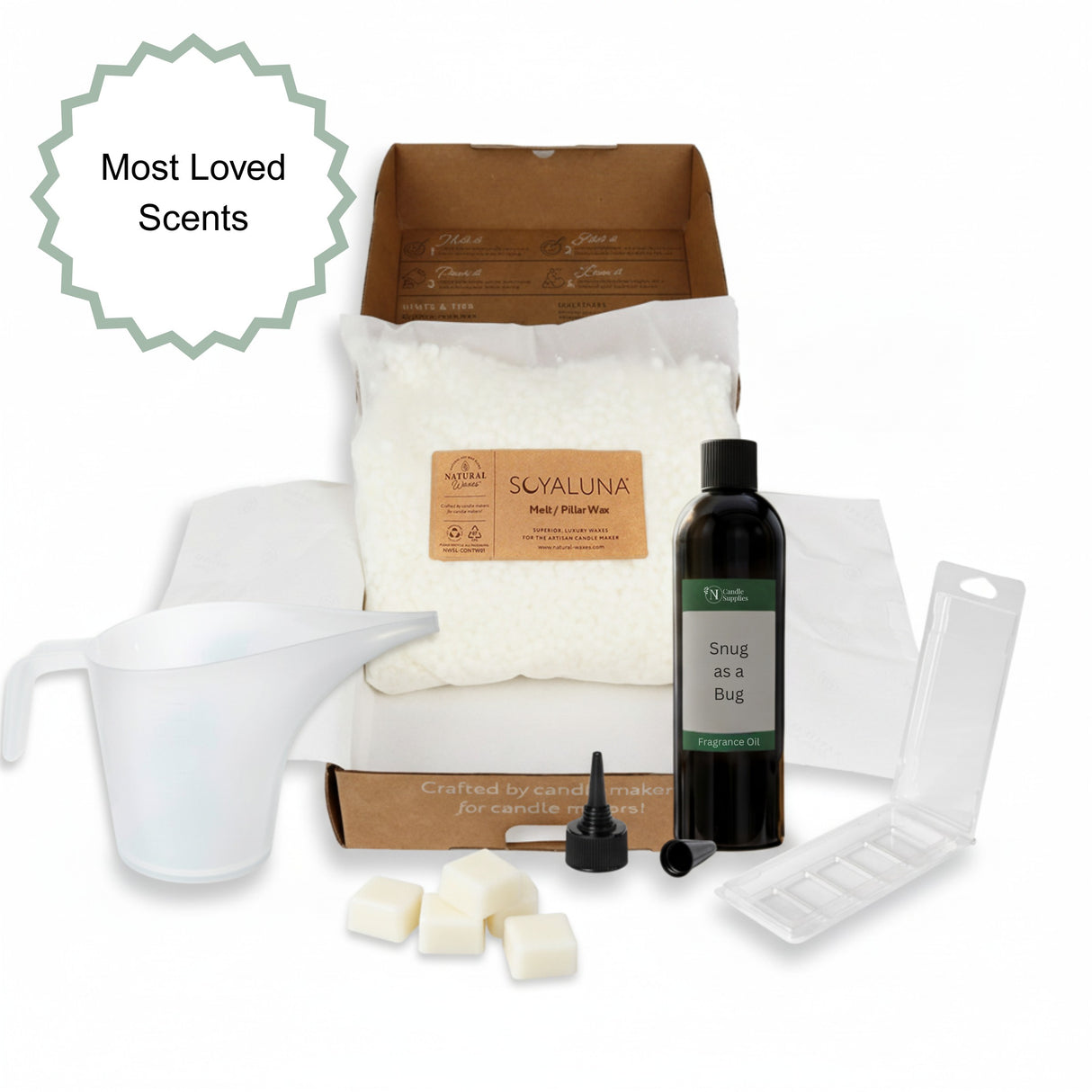 Wax Melt Making Kit - Snug as a Bug