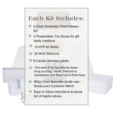 Make-Your-Own Scented Candle Gift Set - Top Perfume Dupes