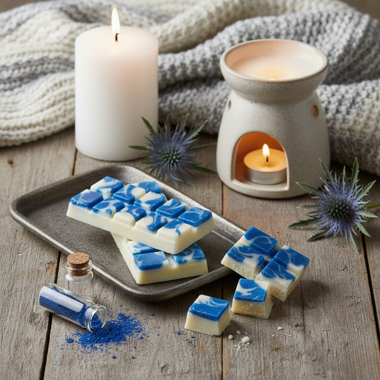 Allure Blue Ultrafine Glitter - 25g