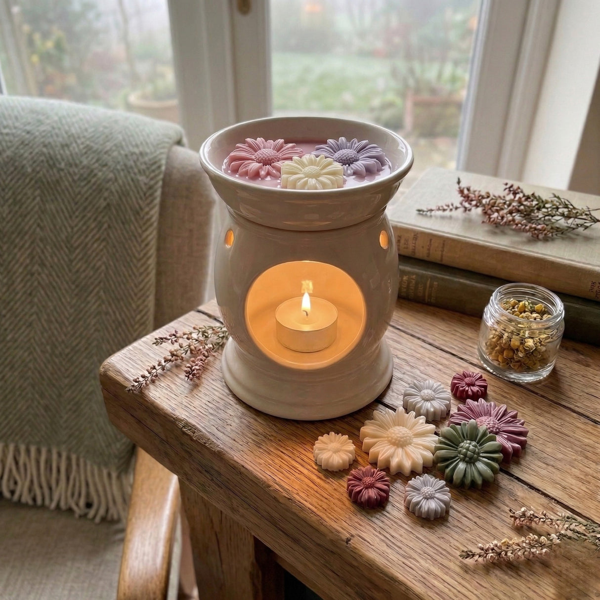 Floral Silicone Mould — Multi‑shape Daisy Embeds