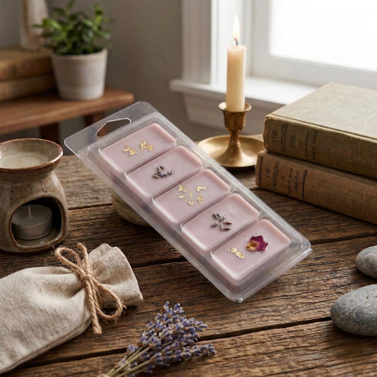 Five Cavity Snap Bar Clamshells