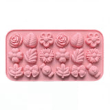 Floral Silicone Mould — Decorative Wax Melts & Embeds