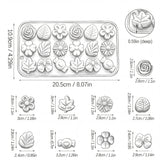 Floral Silicone Mould — Decorative Wax Melts & Embeds