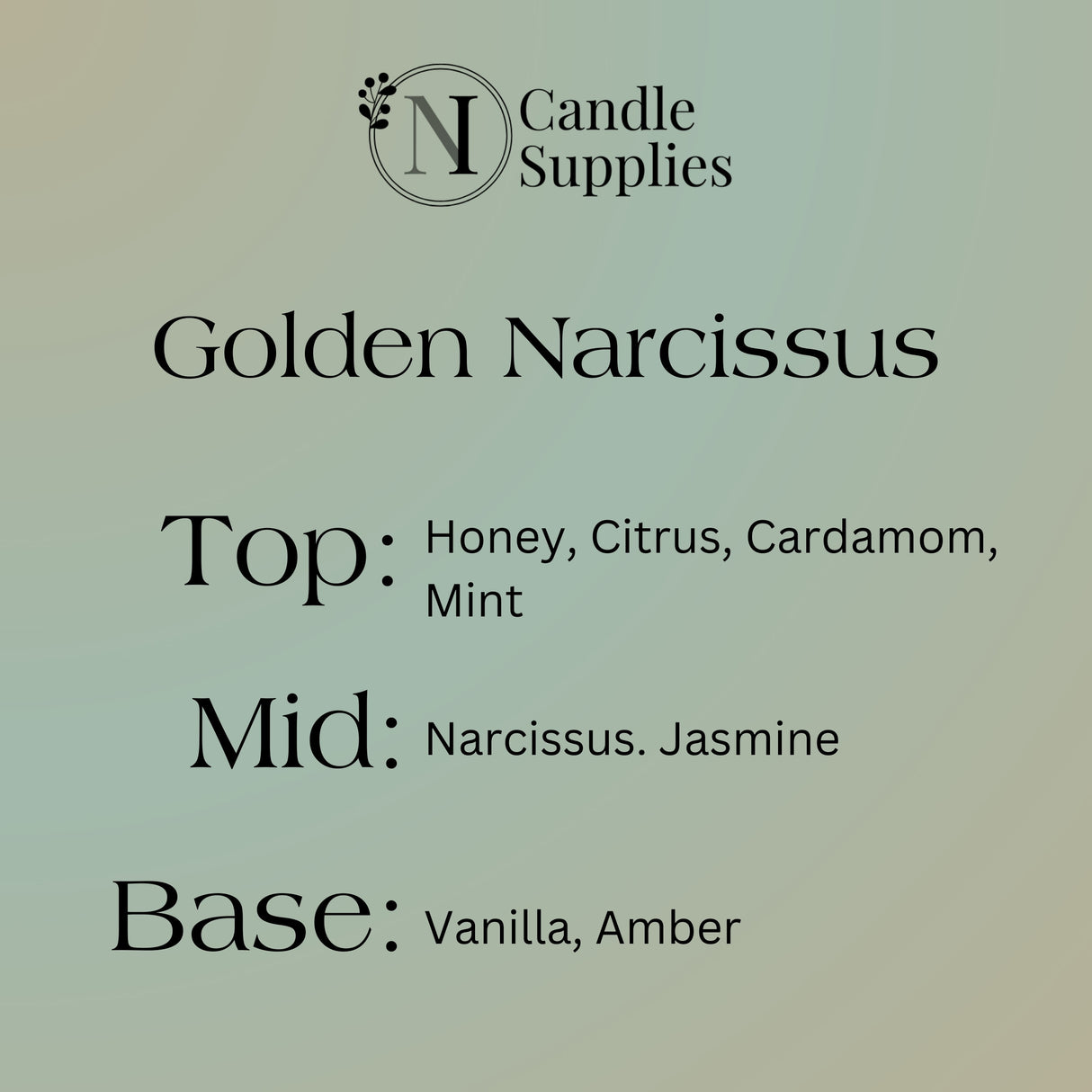 Golden Narcissus Fragrance Oil