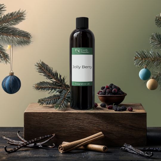 Jolly Berry Fragrance Oil Sweet Mulberry & Spice NI Candle Supplies LTD