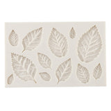 Leaf Silicone Mould — Assorted Botanical Shapes