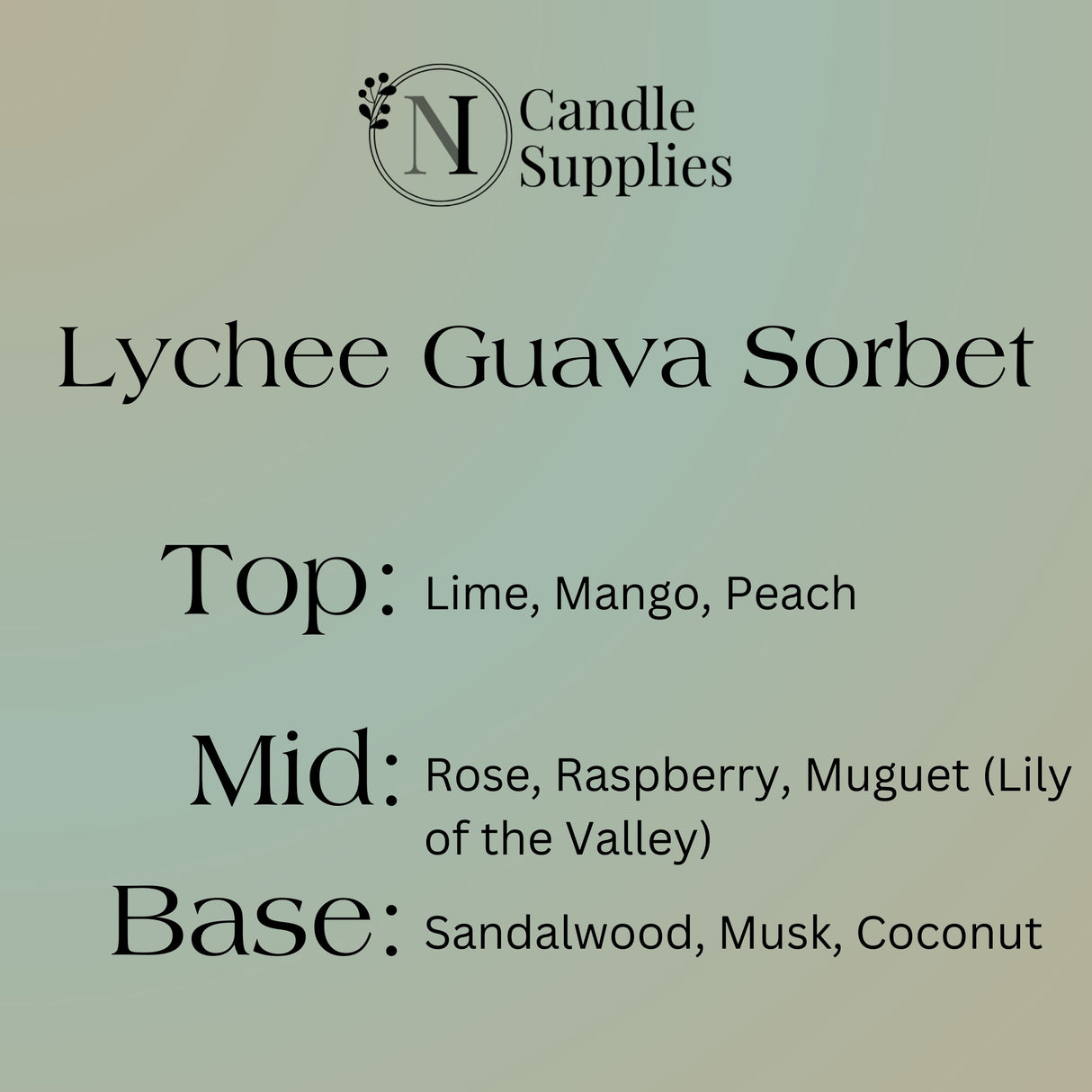 Lychee Guava Sorbet Fragrance Oil (MOD)