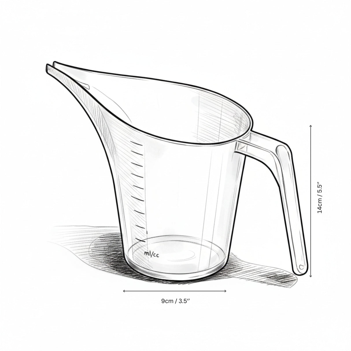 1 Litre Wax Pouring Jug