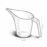1 Litre Wax Pouring Jug