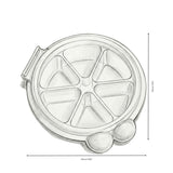 Segmented Clamshell Pots - Large