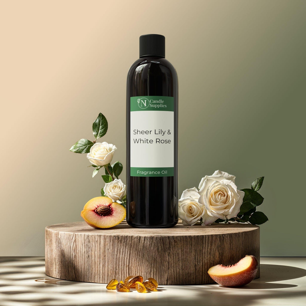 Sheer Lily & White Rose Fragrance Oil - Reformulated All Fragrance Oils NI Candle Supplies 
