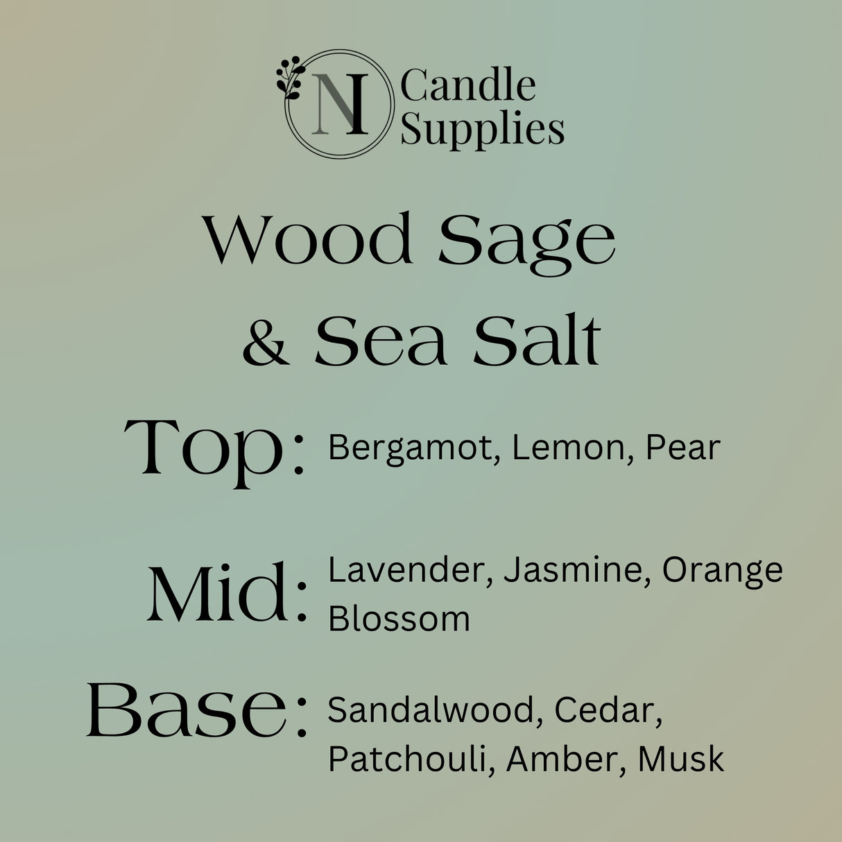 Wood Sage & Sea Salt Fragrance Oil - Reformulated